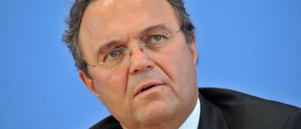 Innenminister Hans-Peter Friedrich schwebt ein EU-Einreisesystem ähnlich wie in den USA vor.