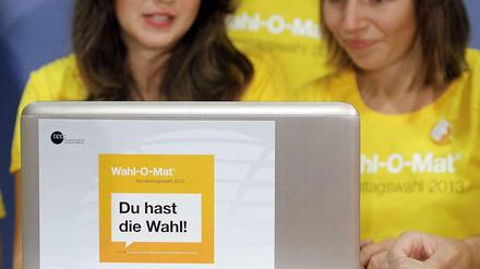 Der Wahl-o-mat bringt manchmal erstaunliches zutage.