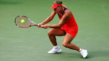 Bei den US-Open draußen, in Berlin dabei. Angelique Kerber ist Schirmherren des Turniers. 