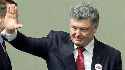 Verzögert Gründung einer Anti-Korruptionsbehörde: Petro Poroschenko, Präsident der Ukraine.