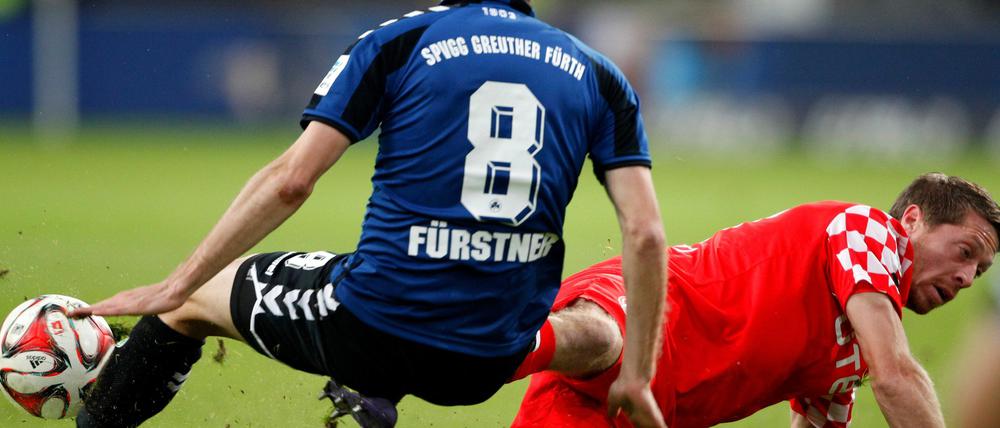 Düsseldorf und Fürth lieferten sich ein umkämpftes Spiel.