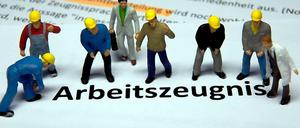 Jeder hat Anspruch auf ein Arbeitszeugnis.