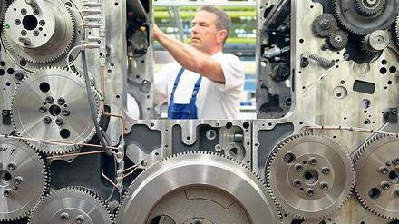 Es läuft rund. Die Maschinenbauer wollen die reale Produktion um zwei Prozent steigern.