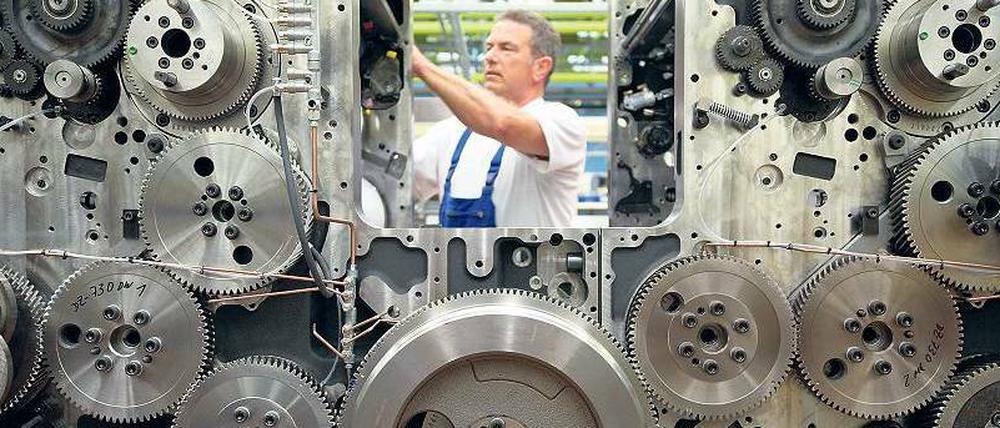 Es läuft rund. Die Maschinenbauer wollen die reale Produktion um zwei Prozent steigern.