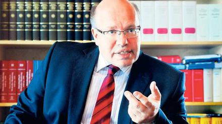Gibt den Ausblick: Kanzleramtsminister Peter Altmaier.