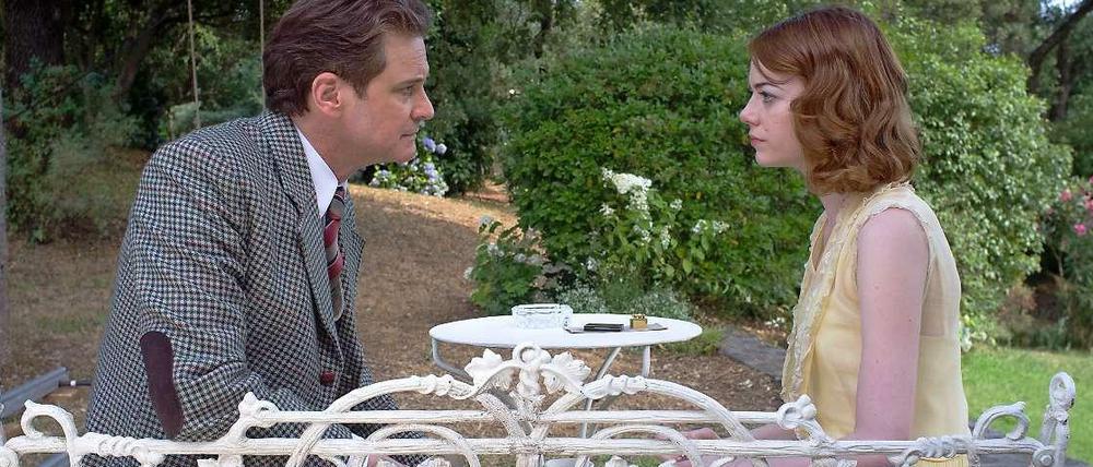 Im Clinch. Zauberkünstler (Colin Firth) gegen Hellseherin (Emma Stone).