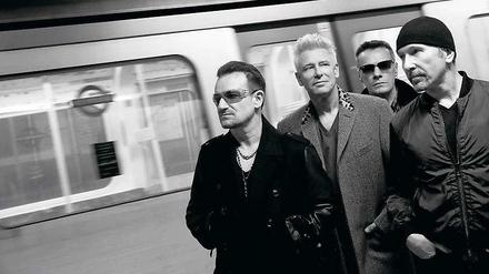 Die irische Band U2.
