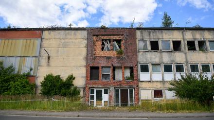 Verfallene Gebäude des Kaliwerks Bischofferode