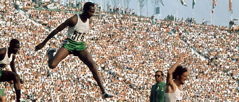 Große Sprünge dank Entwicklungshilfe: Deutsches Geld sicherte die Teilnahme afrikanischer Sportler an Olympia 1972 - und zuvor schon afrikanische Stimmen bei der Münchner Bewerbung.