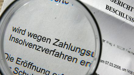 Eine Insolvenz muss lange nicht das Ende einer Firma bedeuten.