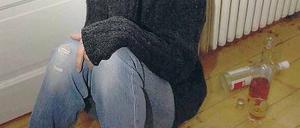 Im Stimmungstief. Die Neigung zur Depression kann vererbt sein. 