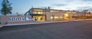Wolkenlos. Der Himmel über dem Werk der Solon-Tochter in Tucson/Arizona.