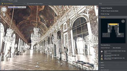 Mein Versailles. Kein Schlangestehen, kein Drängeln – und rund um die Uhr geöffnet. 
