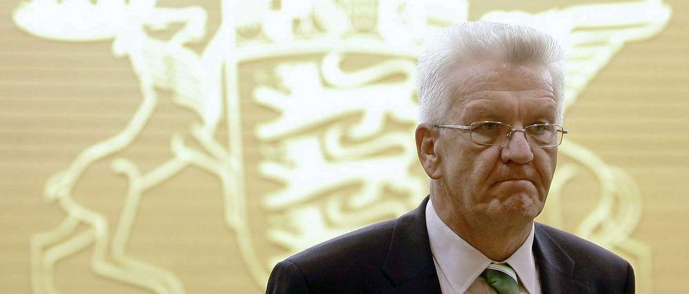 Winfried Kretschmann ist Deutschlands erster grüner Ministerpräsident.