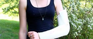 Nora Tschepe-Wiesinger, Schülerreporterin der "Paralympics Zeitung".