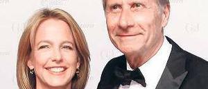 Geballte Medienprominenz. Julia Jäkel und ihr Mann, der frühere „Tagesthemen“-Moderator Ulrich Wickert. 