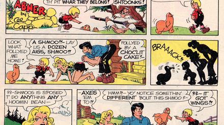 Comic-Schlaraffenland: Ein Strip von 1976.