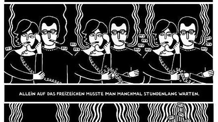 Letzter Rückzugsraum: Eine Seite aus dem Buch.