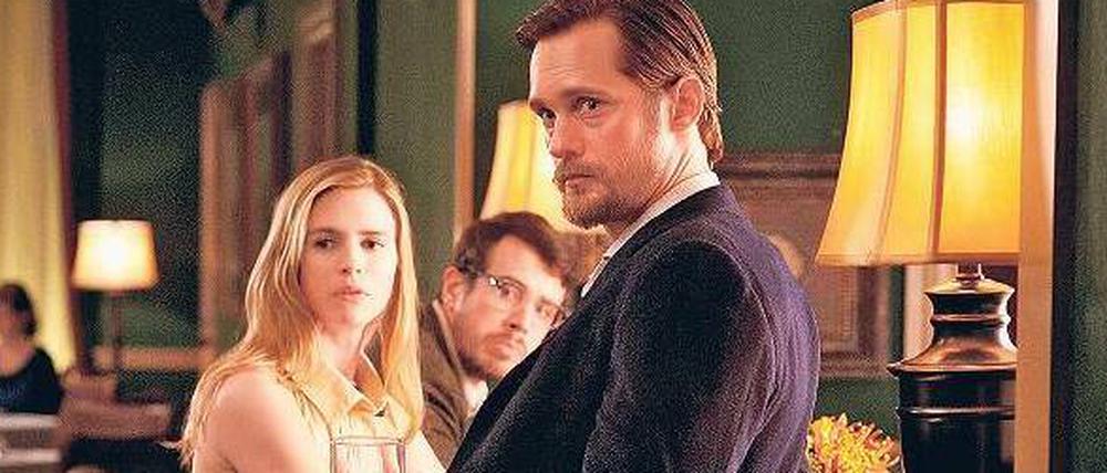 Der Schein trügt. Agentin Sarah (Brit Marling), Doc (Toby Kebbell) und Aktivisten-Gruppenchef Benji (Alexander Skarsgard) bei der Aktion gegen eine Pharma-Konzernspitze. 