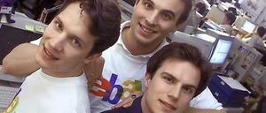Damals gründeten sie noch selbst: Dieses Bild aus dem Jahr 2000 zeigt die Brüder Oliver, Marc und Alexander Samwer. Wenige Monate nach der Gründung der Auktionsplattform Alando verkauften sie diese an Ebay.