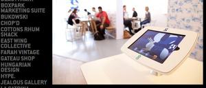 Das #guardiancoffee ist im Boxpark-Einkaufzentrum in Shoreditch untergebracht.