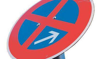 Hier auch nicht. Das erste Schild fällt gar nicht auf. Aber das sechste, siebte, achte …