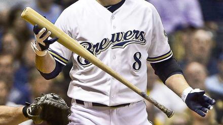 Gesperrt. Ryan Braun wird in dieser Saison nicht mehr für die Brewers spielen.