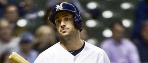 Gesperrt. Ryan Braun wird in dieser Saison nicht mehr für die Brewers spielen.