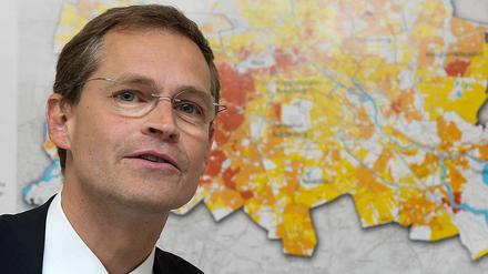 Michael Müller (SPD) ist seit 2011 Senator für Stadtentwicklung und Umwelt. Zuvor war er Fraktionschef im Abgeordnetenhaus und SPD-Landeschef.