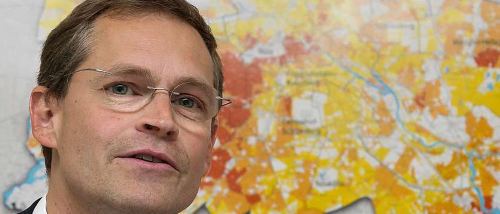 Michael Müller (SPD) ist seit 2011 Senator für Stadtentwicklung und Umwelt. Zuvor war er Fraktionschef im Abgeordnetenhaus und SPD-Landeschef.