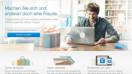 Willste? Kriegste! Das Spiel, bei dem den Gewinnern 500 Euro versprochen werden, läuft auf der Homepage von Paypal Deutschland immer noch. 