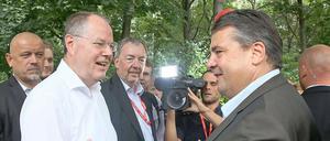 Peer Steinbrück und Sigmar Gabriel.