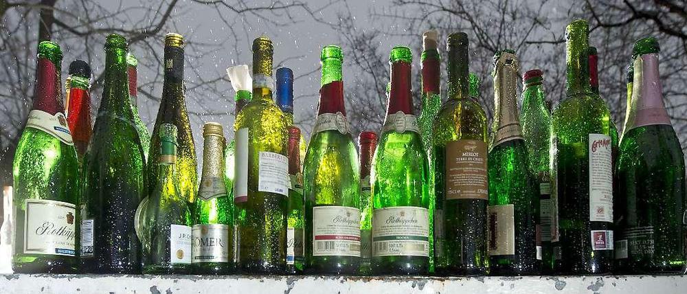 In drei Bezirken gibt es keine Glascontainer mehr. Wer seine Flaschen wegbringen will, muss zu den großen Behältern an der Straße gehen.