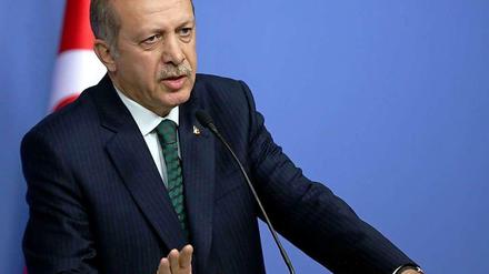 Premier Erdogan steht unter Druck.