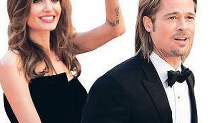 Angelina Jolie und Brad Pitt.
