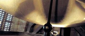Langer Klang. Die „Gloriosa“ im Erfurter Dom hat nach einer Reparatur im Jahr 2004 wieder einen Nachhall von sechs Minuten. Sie ist 2,5 Meter hoch und wiegt 11,4 Tonnen. 