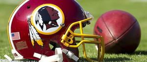 Umstritten: Das Logo der Washington Redskins. 
