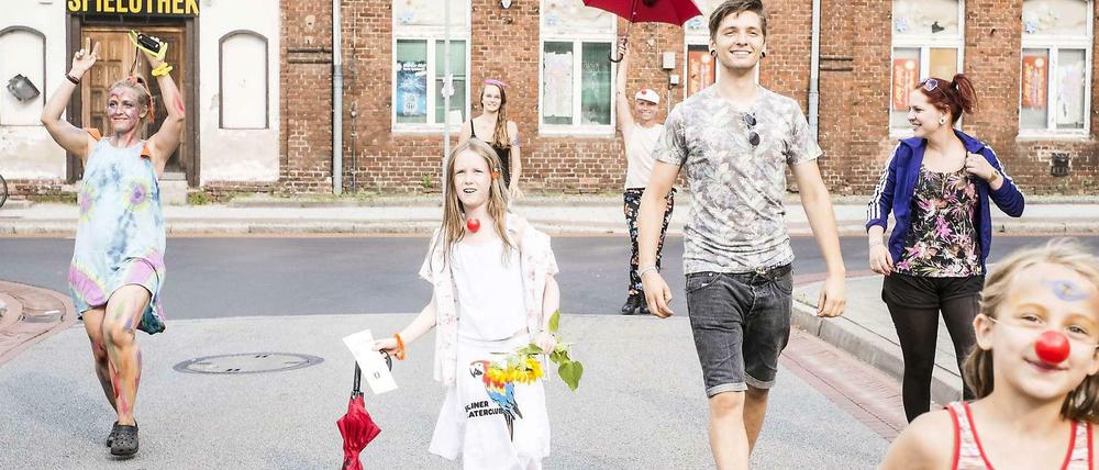 Karneval der Demokratie in Pasewalk