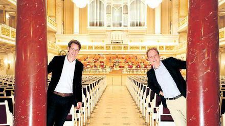 Gemischtes Doppel. Intendant Sebastian Nordmann (l.) und Geschäftsführer Raphael Graf von Hoensbroech. 