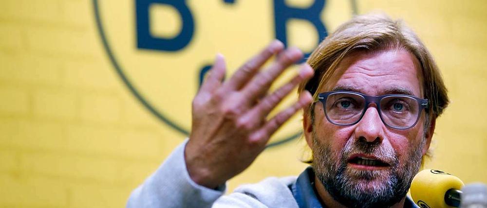 Dortmunds Trainer Jürgen Klopp.