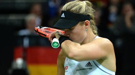 Kämpferisch, am Ende aber glücklos: Angelique Kerber.