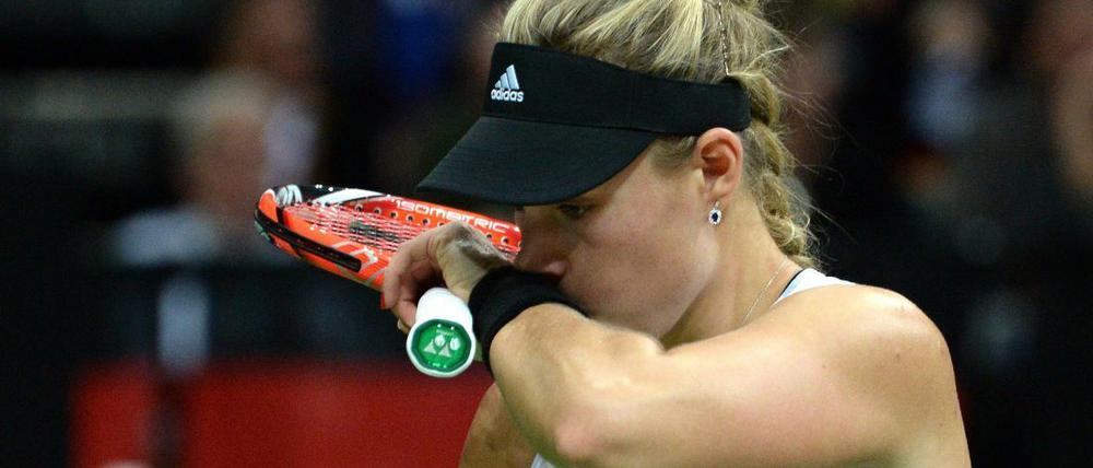 Kämpferisch, am Ende aber glücklos: Angelique Kerber.