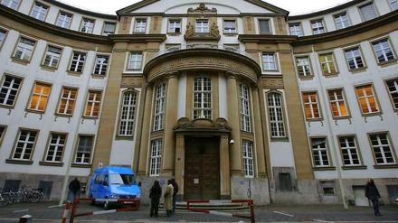 Das Amtsgericht in Frankfurt. 