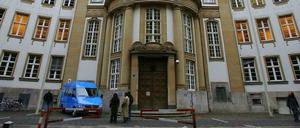 Das Amtsgericht in Frankfurt. 