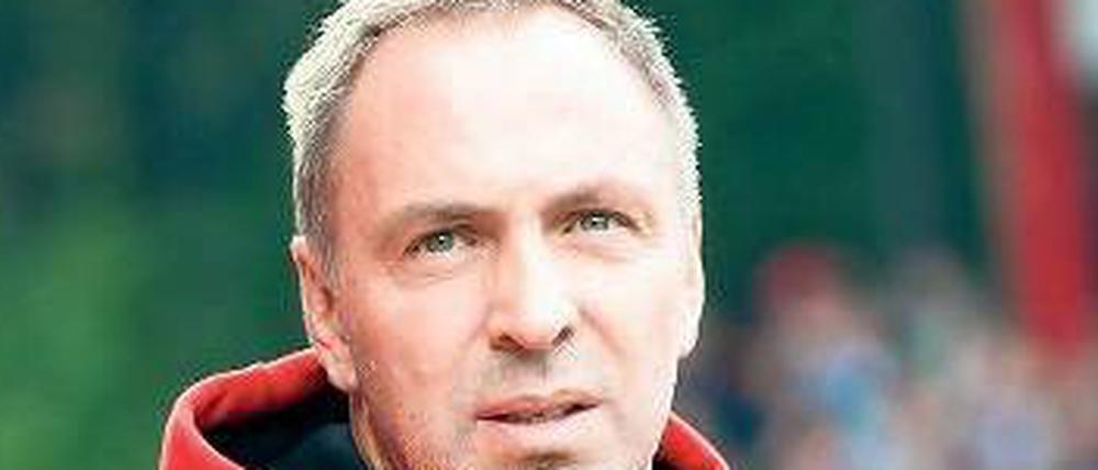 Schräge Bilanz. Norbert Düwel hat Union auf den letzten Tabellenplatz geführt.