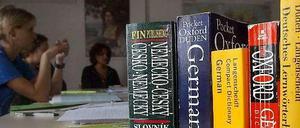 Deutsch lernen. Das Goethe-Institut bietet in Deutschland Sprachkurse für Zugezogene an.