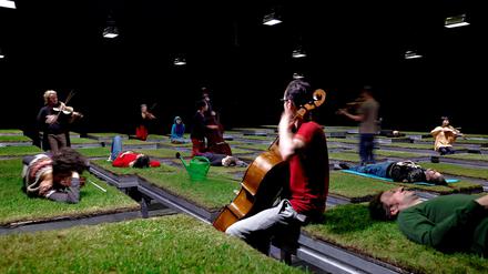 Projekt "Now I Lay Me Down" von Sabrina Hölzer.