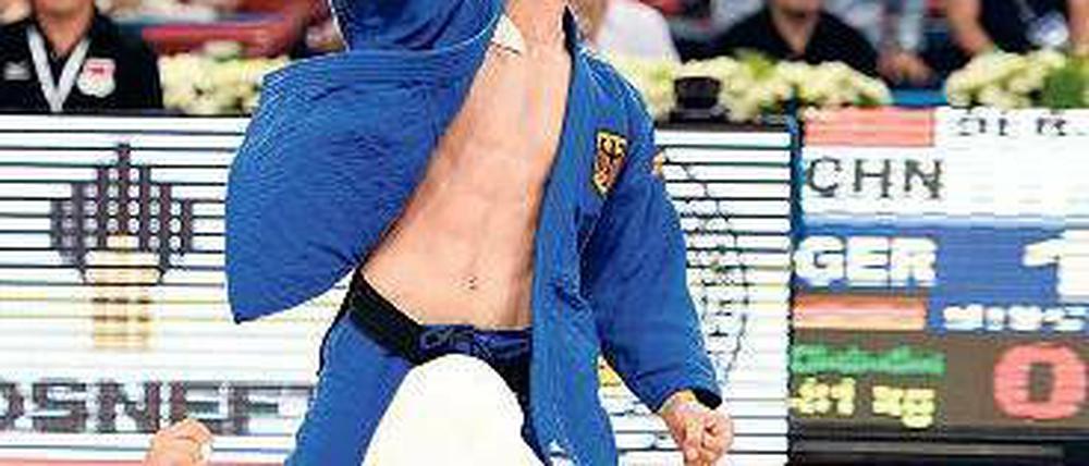 Siegreich. Judoka Ole Bischof hat viele Gegner auf die Matte befördert.