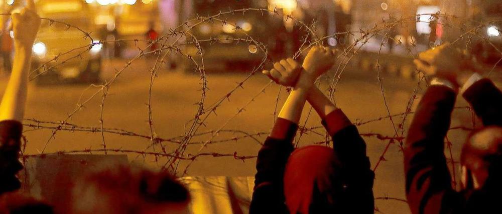 Bei der Auflösung der Proteste kamen zwei Menschen ums Leben. 