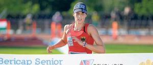 Immer fokussiert. Lena Schöneborn verlor das Ziel nicht aus dem Blick – und siegte bei der EM in Ungarn.